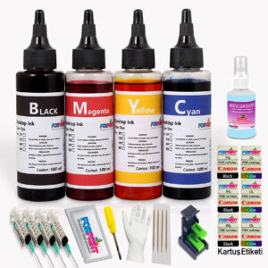 CANON YAZICILAR İÇİN KARTUŞ DOLUM SETİ 4X100ml Full Set