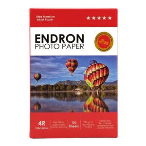 Endron Photo Paper 4R Glossy-Parlak (10X15cm) 100'Lük 270gr.