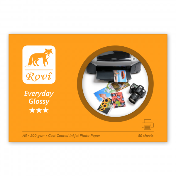 Everyday Parlak Fotoğraf Kağıdı 200gsm 50yp A5