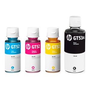 HP GT53XL-52 4 RENK ORJINAL MÜREKKEP KARTUŞU SETİ (4 ADET) HP Smart Tank 585