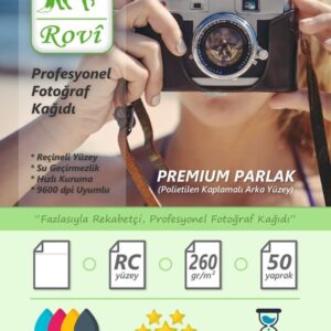 Rapunzel Parlak Fotoğraf Kağıdı 260gsm 50yp 10x15