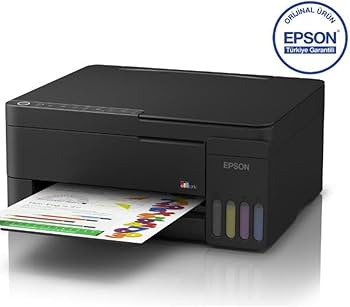 Epson EcoTank L3350 Wi-Fi + Tarayıcı + Fotokopi Renkli Çok Fonksiyonlu Tanklı Yazıcı - Görsel 2