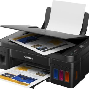 Canon G2410 Tarayıcı + Fotokopi Renkli Çok Fonksiyonlu Tanklı Mürekkep Püskürtmeli Yazıcı (Canon Eurasia Garantili)
