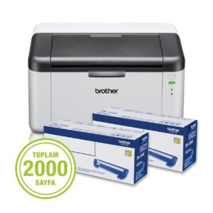 Brother HL-1111 mono A4 Siyah Laser Yazıcı USB (3 Tonerli)